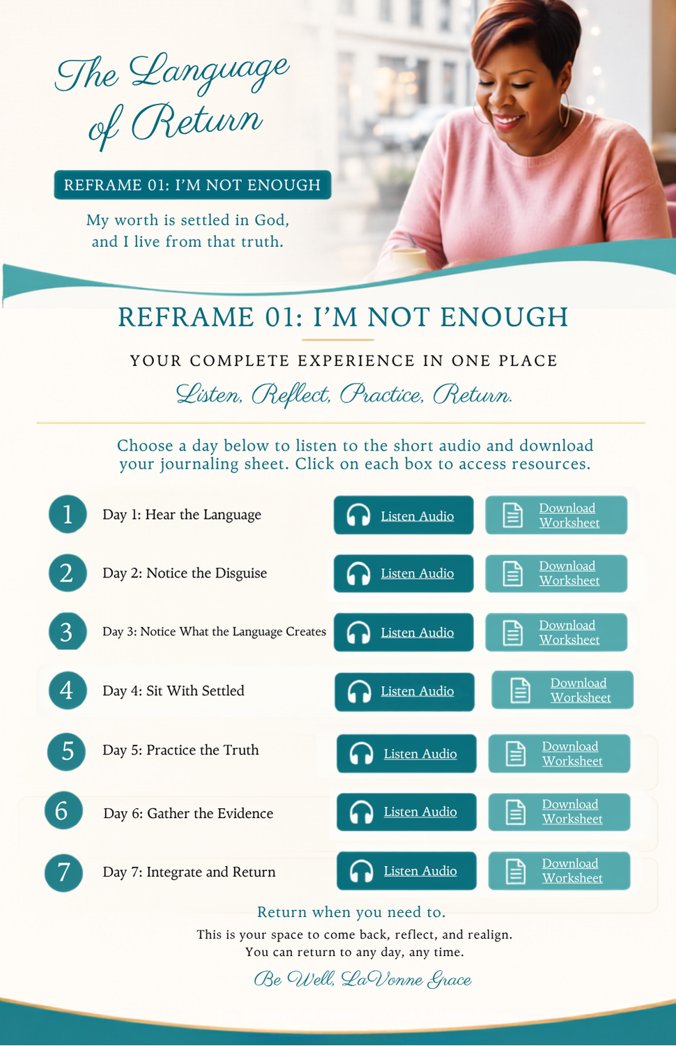Cover of The Language of Return Library: Rethinking “I Am Not Enough”